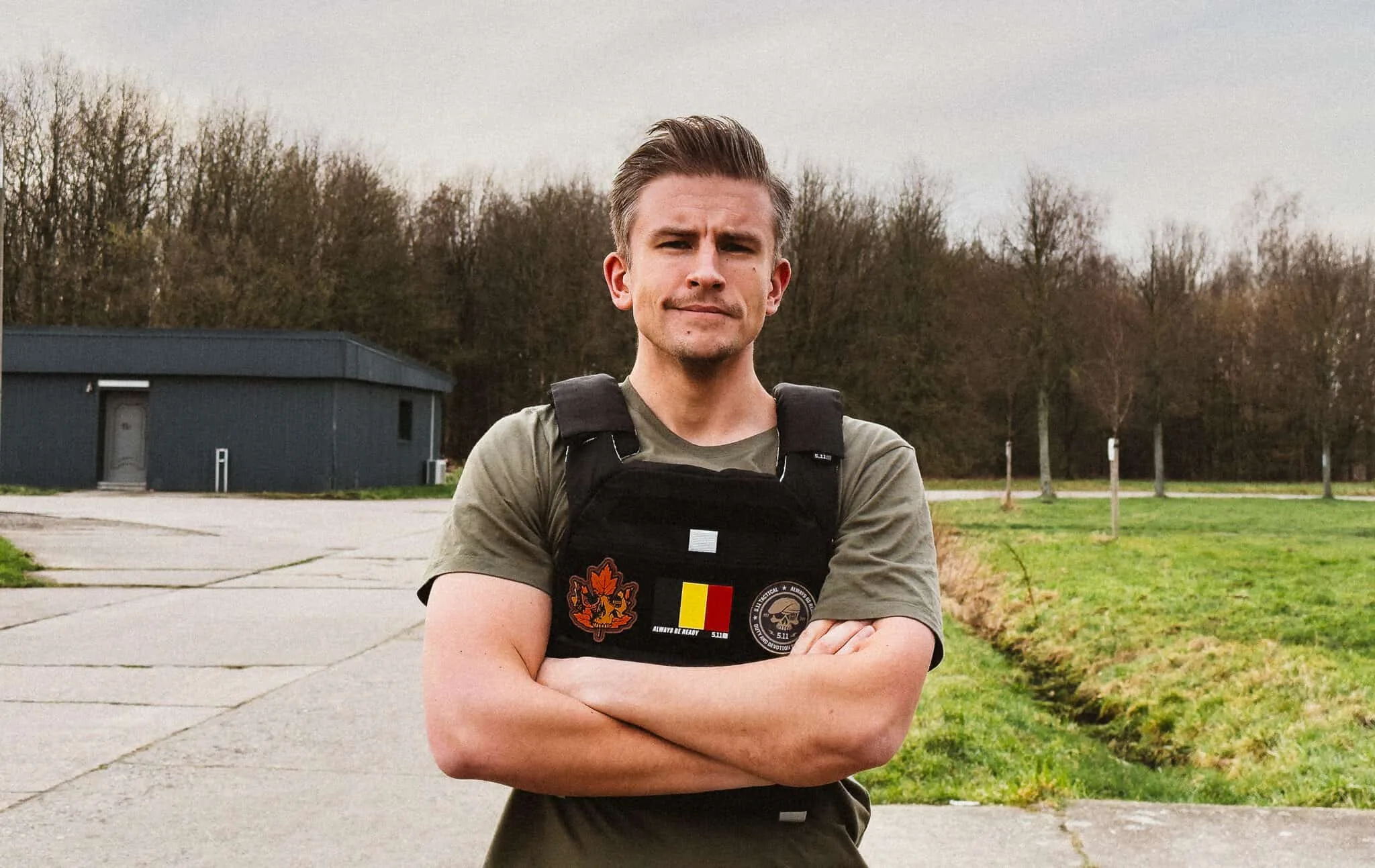 sporten met gewichtsvest - oliver op de beeck