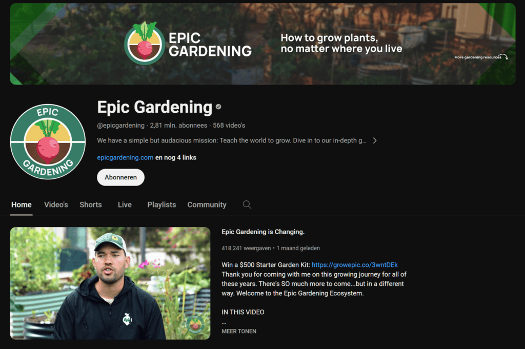 epic gardening