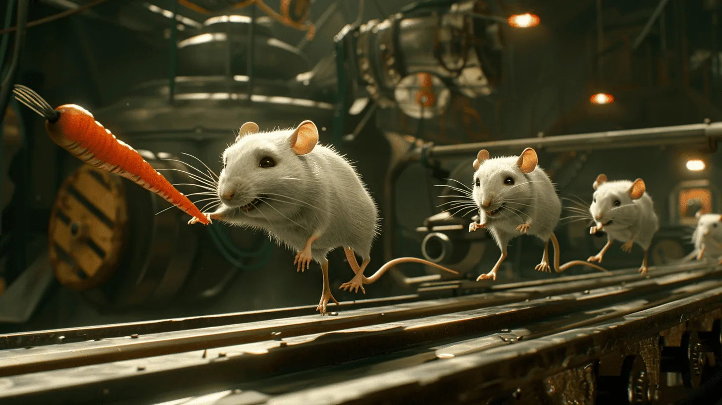 ratrace ontsnappen